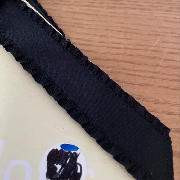 Lindsay Phillips SwitchFlops Strap Ursula L 9 10 11 Black With Polka Dot Accent - Picture 4 of 6